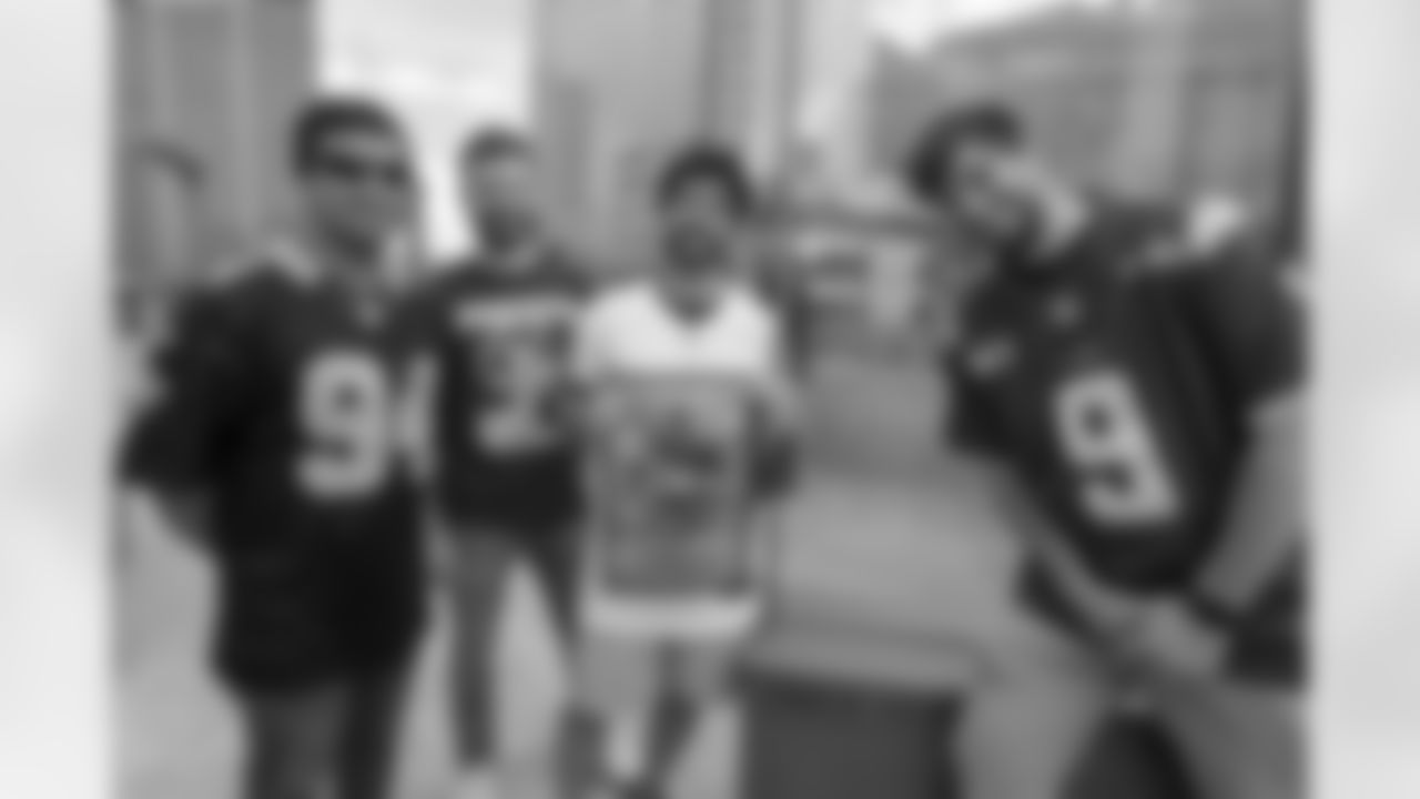 Fans get ready at Champions Square as the New Orleans Saints host the Cincinnati Bengals in Week 6 of the 2022 NFL season on October 16 at the Caesars Superdome.