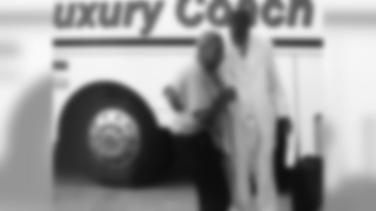 Teddy Bridgewater: Flashback to the time when wearing big suits was cool and in style. I may have taken it a little overboard but I just knew in my mind that I was clean headed to the state championship game my sophomore year of high school. This was actually the first suit I ever owned.