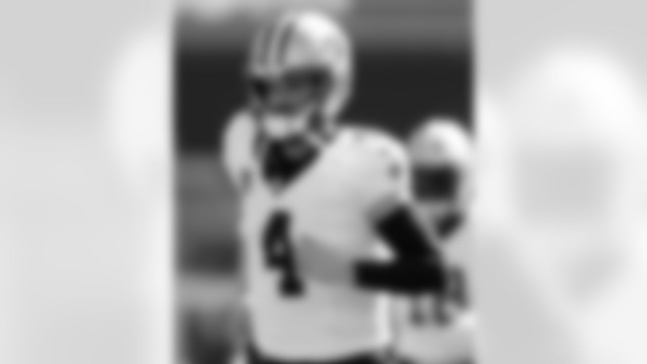 Check out the pregame warm-ups from the New Orleans Saints game against the New England Patriots in Week 5 of the 2023 NFL season.