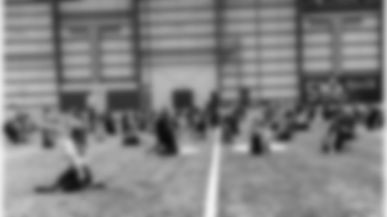 Multi-talented participants showed off their skills at Day 3 of the 2023 New Orleans Saints Cheer Krewe finalist training camp on Tuesday, April 18, 2023.