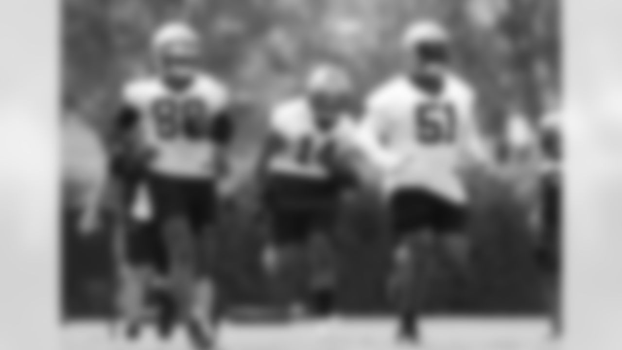 New Orleans Saints players participated in the team's 2022 OTA practices on June 9, 2022 at the Ochsner Sports Performance Center.