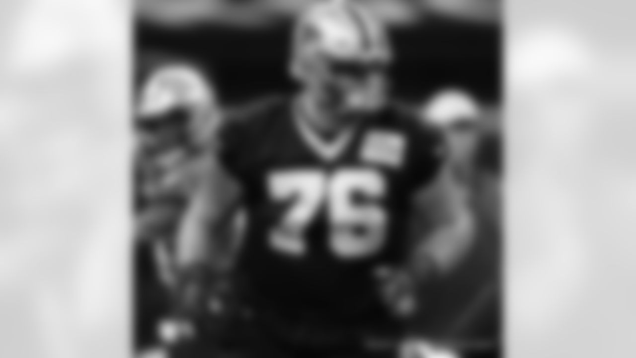 New Orleans Saints offensive lineman Calvin Throckmorton took the field for open practice during 2022 Saints Training Camp presented by Rouses Markets on Sunday, August 21 at the Caesars Superdome.
