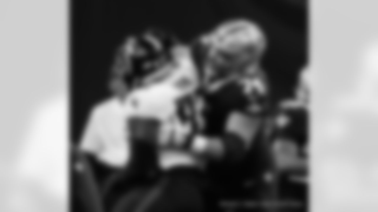 New Orleans Saints players in action during their 2022 Week 15 game against the Atlanta Falcons.