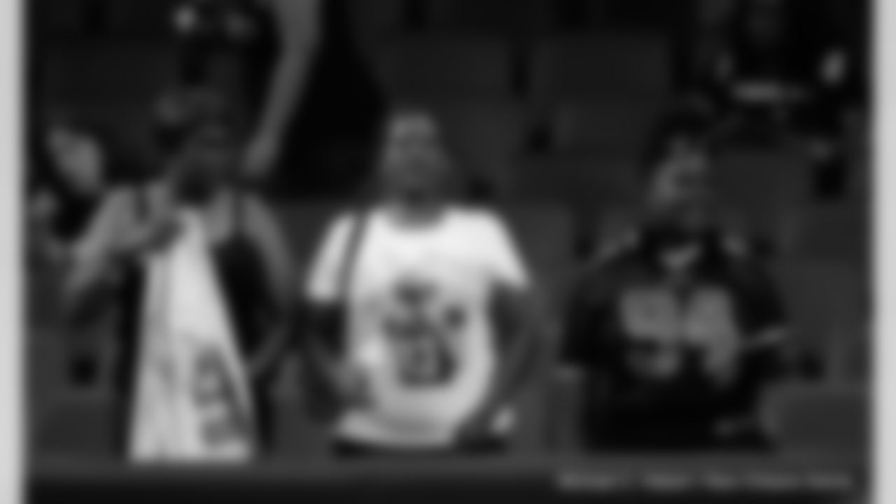 New Orleans Saints fans cheered on the team during 2023 Week 1 against the Kansas City Chiefs on August 13, 2023 at the Caesars Superdome.