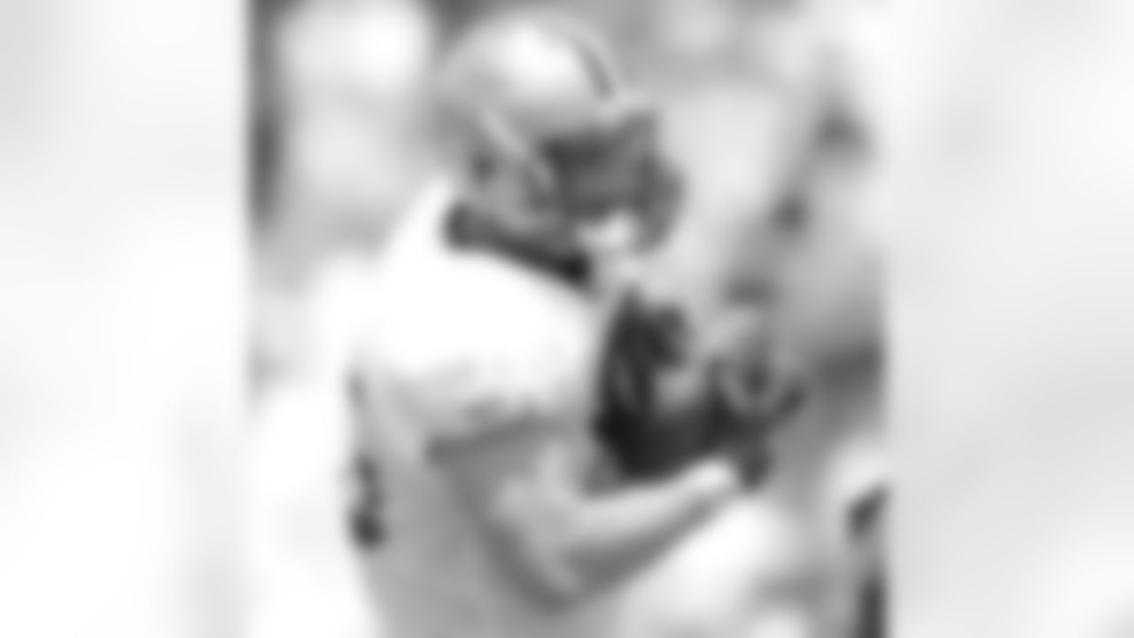2010 Saints Training Camp in Metairie. August 7th Black and Gold Scrimage.
