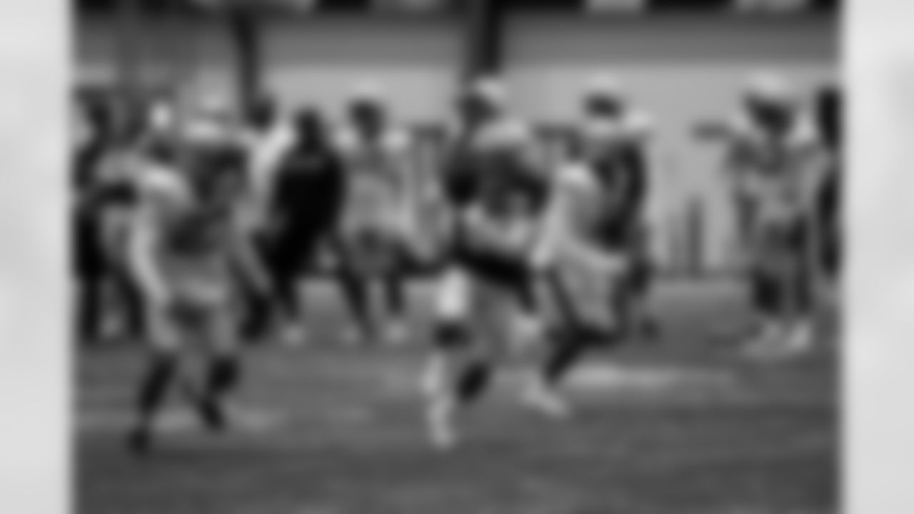 New Orleans Saints defensive back Marshon Lattimore and wide receiver Jarvis Landry practiced indoors on day 6 during 2022 Saints Training Camp presented by Rouses Markets on Tuesday, August 2.