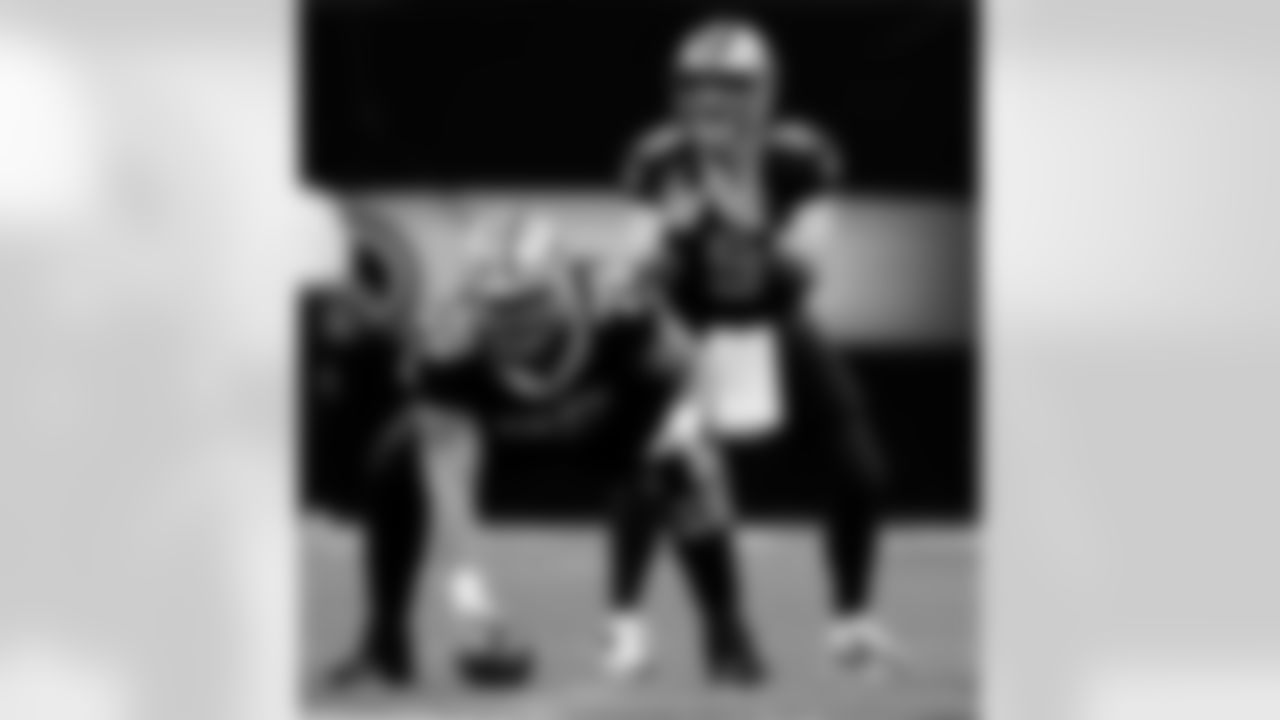 Game action photos from the New Orleans Saints vs. Carolina Panthers matchup in Week 7 of the 2020 NFL season.