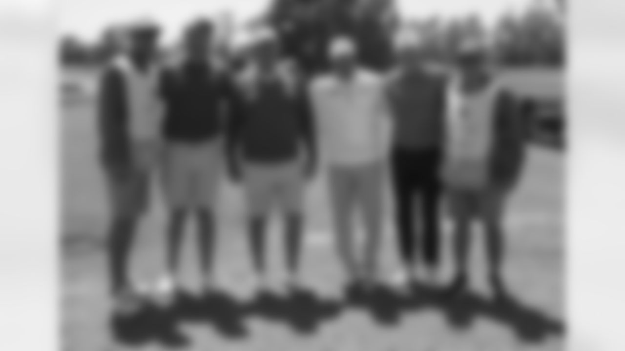 New Orleans Saints head coach Sean Payton and Saints legend Drew Brees played along side PGA Tour pros Jon Rahm and Ryan Palmer at the Zurich Classic of New Orleans pro-am on Wednesday April 21, 2021.