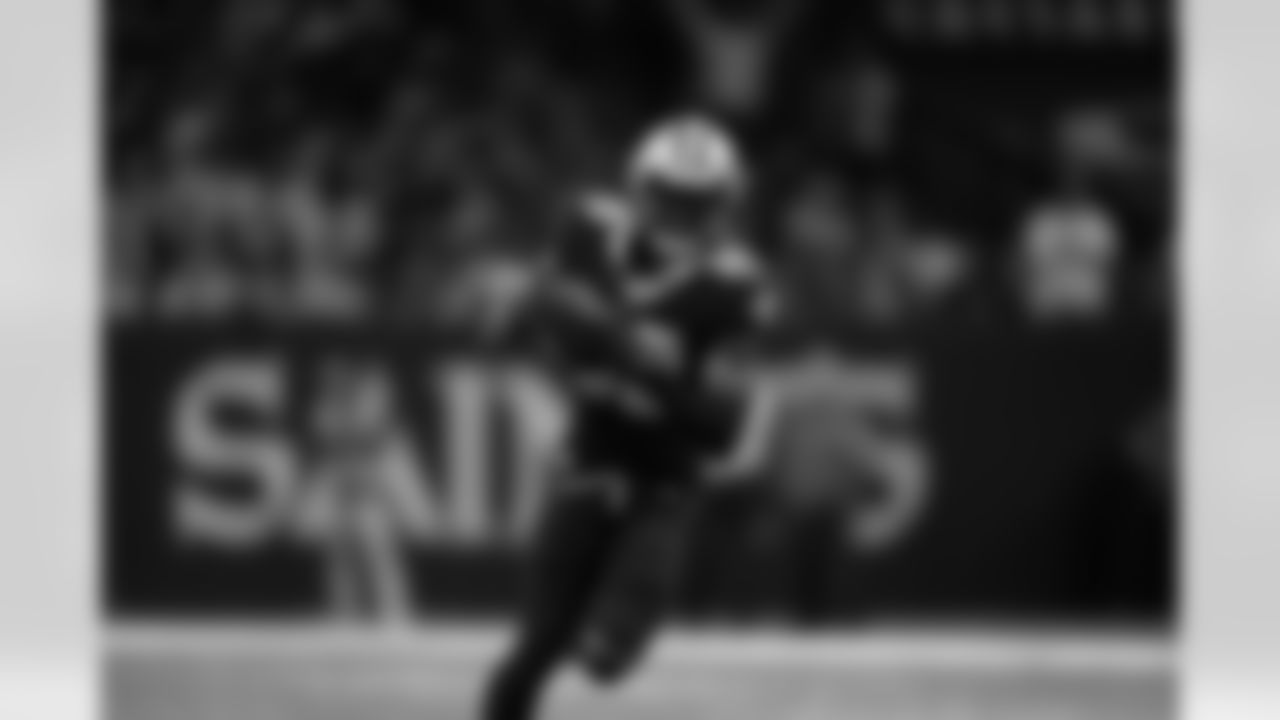 Check out photos of New Orleans Saints wide receiver Rashid Shaheed in action throughout the 2022 season.