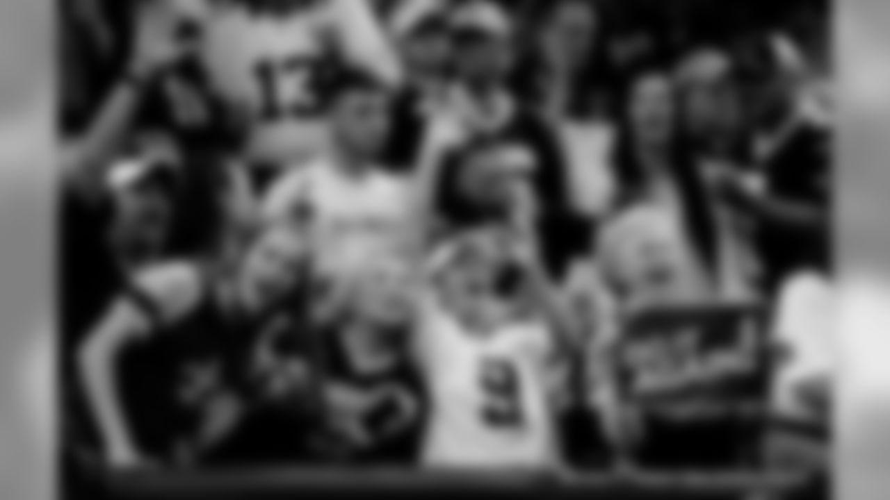 Check out Saints fans cheering on the team during Week 5 against the Tampa Bay Buccaneers.