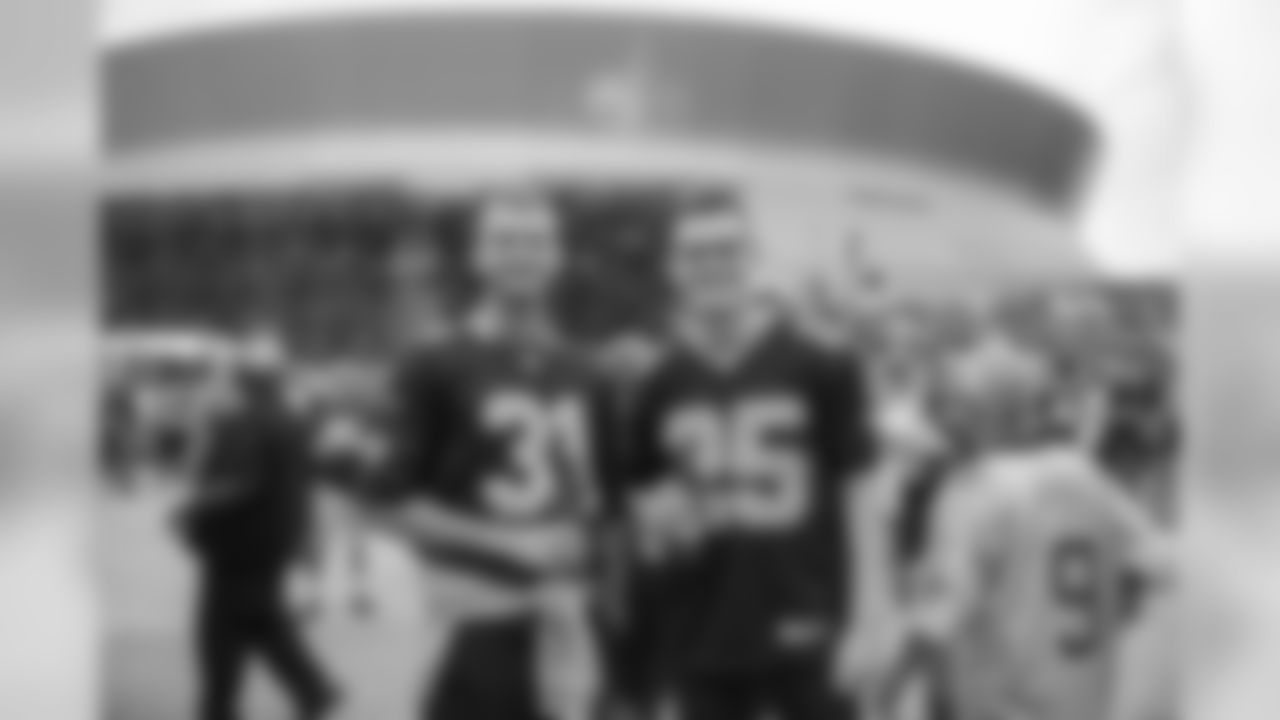 New Orleans Saints fans get ready for Monday Night Football in Week 15 against the Indianapolis Colts during our pregame party at Champions Square presented by Ticketmaster.