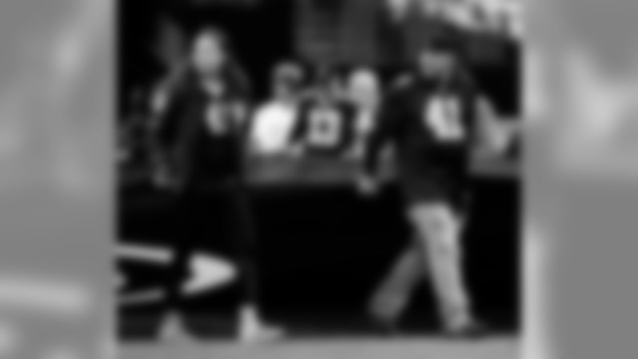 New Orleans Saints fans cheer on the team during their Week 12 game against the Caroline Panthers at the Mercedes-Benz Superdome.
