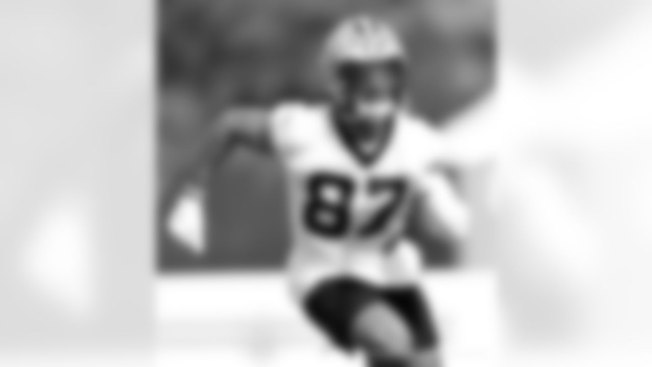 New Orleans Saints wide receiver Kawaan Baker took the field for practice during 2022 Training Camp presented by Rouses Markets on Wednesday, July 27.