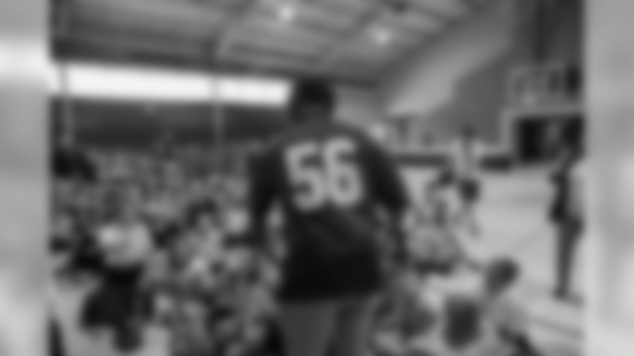 To show appreciation for their continued support, Demario Davis surprised the staff and students of St. Louis King of France School with headbands, pizza and drinks courtesy of Coca Cola on Monday.