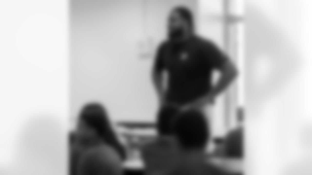 New Orleans Saints defensive end Cameron Jordan visited Martin Luther King Elementary School on Monday, Oct. 23. He spoke to the students about social media, the people you surround yourself with, and leadership.