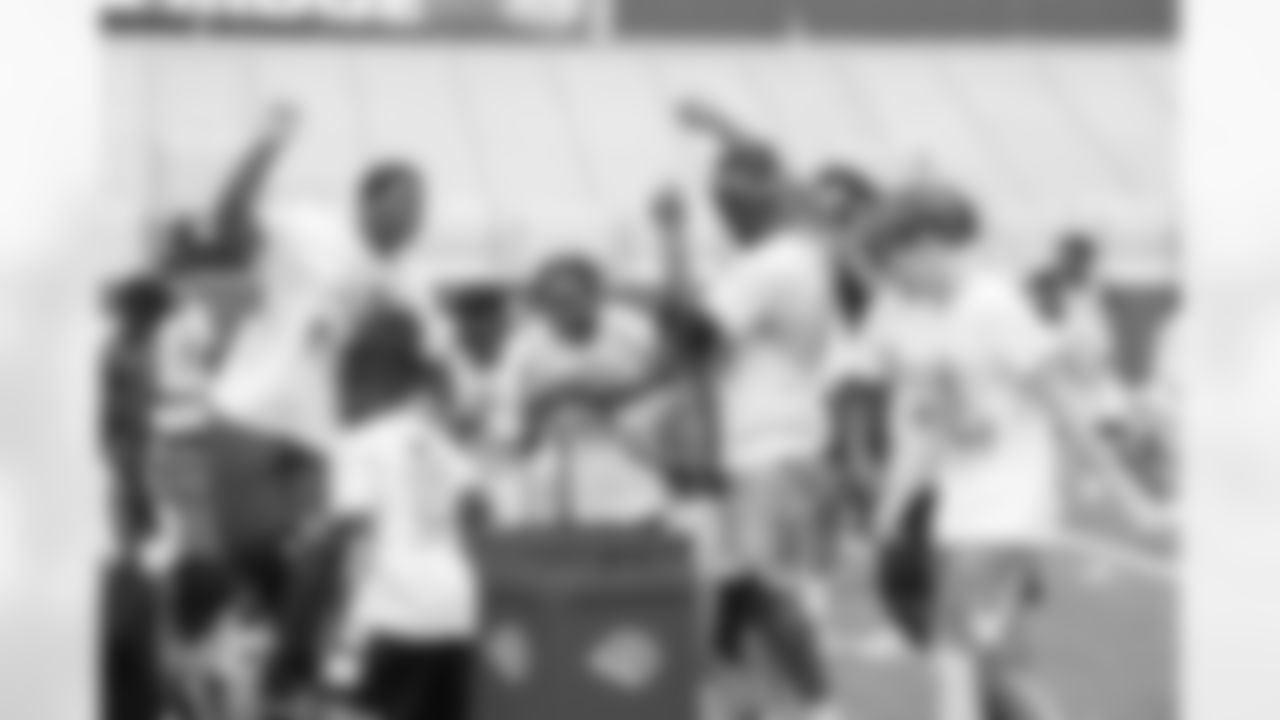 Saints cornerback Bradley Roby hosted his fifth annual NFL Skills camp at Peachtree Ridge High School in Suwanee, Georgia on July 15, 2023.