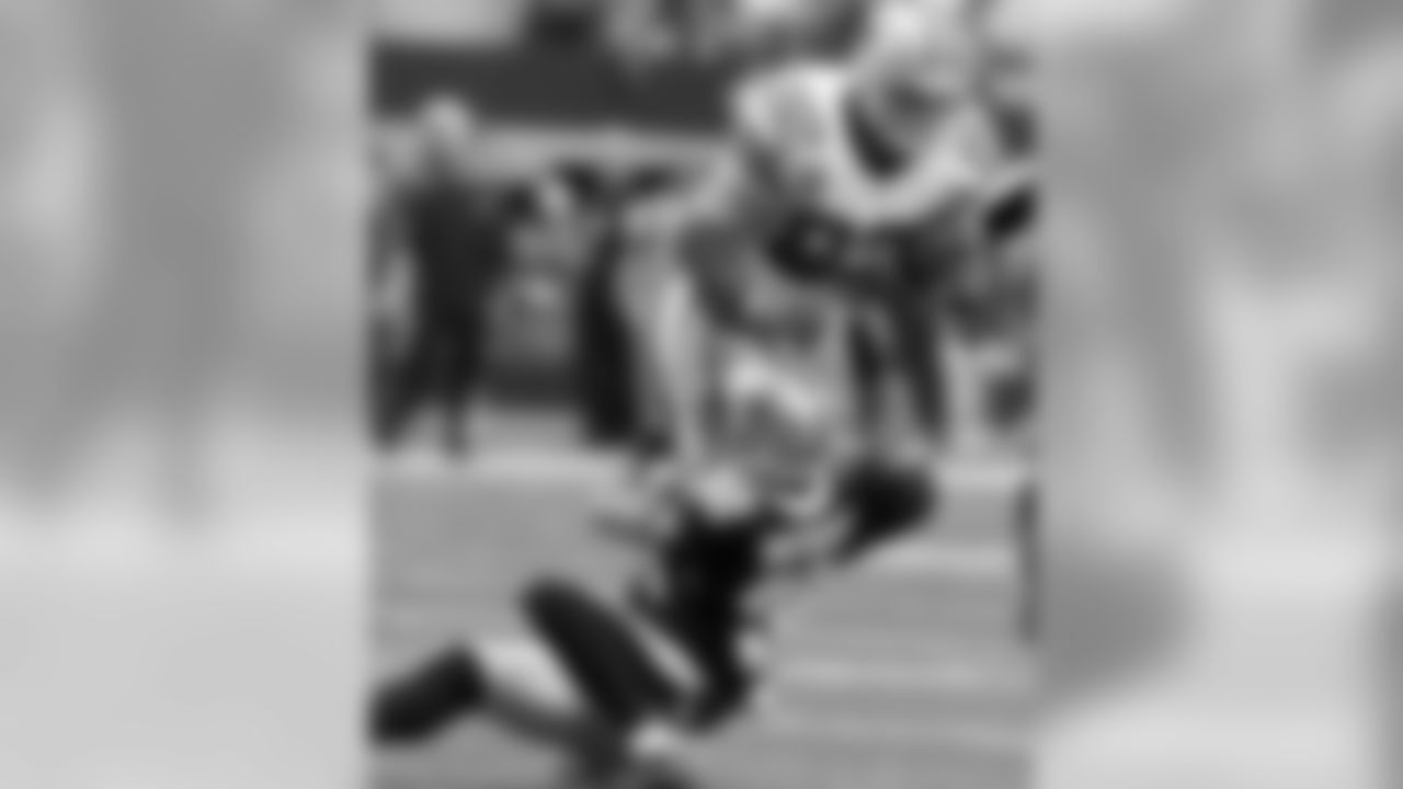 In his two years with the Saints, Patrick recorded two passes defensed, one forced fumble and 26 tackles.