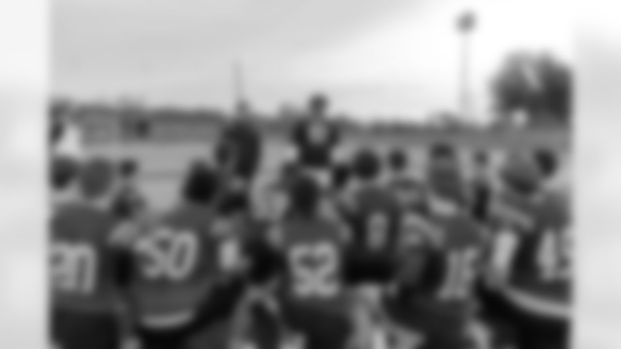 New Orleans Saints Malcom Roach teamed up with John Fayard Moving to donate $5000 worth of new football equipment to Fisher High School after the devastation caused by Hurricane Ida last year to their school and football program.