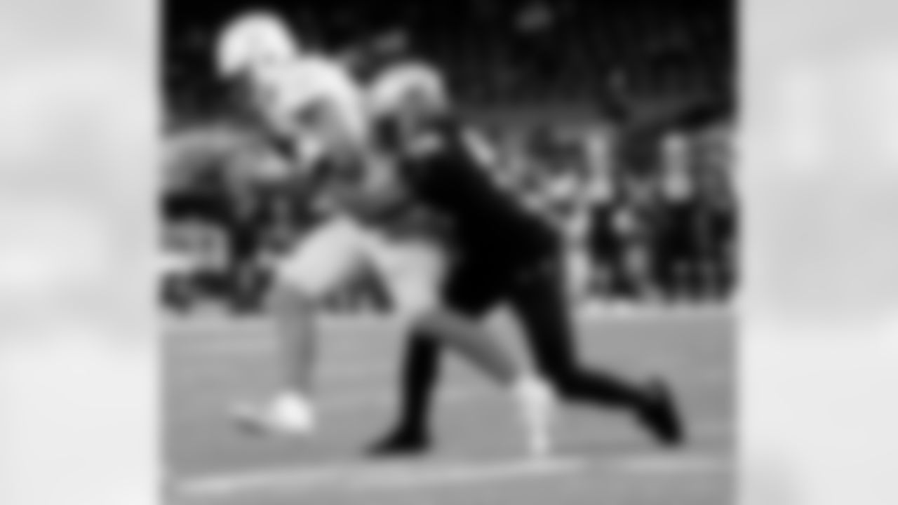 Game action photos from the New Orleans Saints vs. Los Angeles Chargers matchup in Week 5 of the 2020 NFL season.