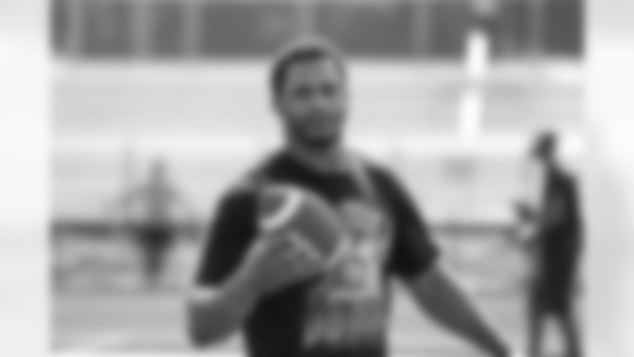New Orleans Saints safety Johnathan Abram hosted his 3rd annual youth football camp in his hometown of Columbia, Mississippi at Columbia High School on Walter Payton field on Saturday, June 10, 2023.