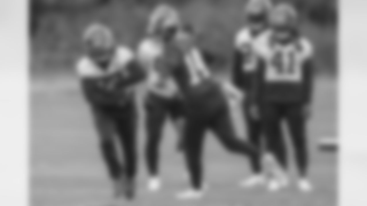 New Orleans Saints held practice in London on Thursday, Sept. 29 ahead of their Sunday game against the Minnesota Vikings in Week 4 of the 2022 NFL season.