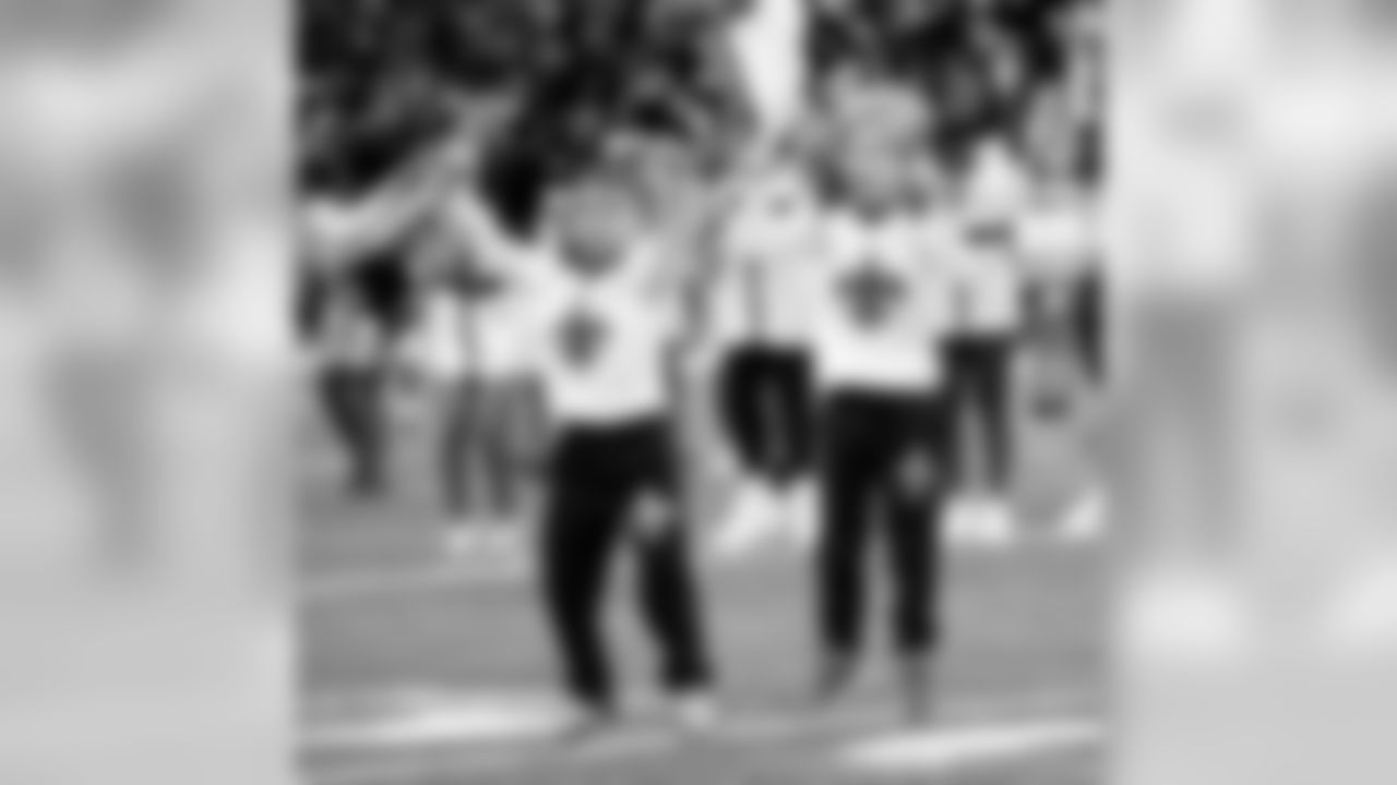 The Saintsations took to the field and performed for fans during Week 12 between the Saints and Panthers at the Mercedes-Benz Superdome.