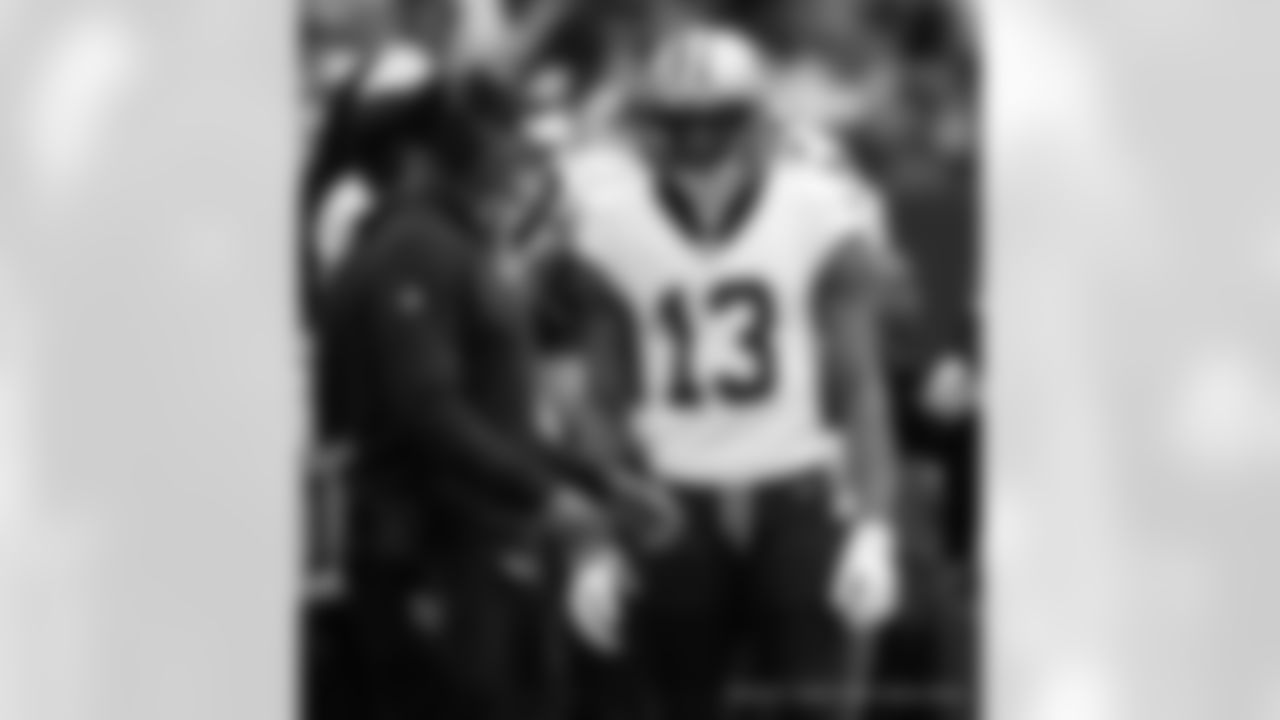 Check out the game action shots from the New Orleans Saints game against the Houston Texans in Week 6 of the 2023 NFL season including wide receiver Michael Thomas (13)