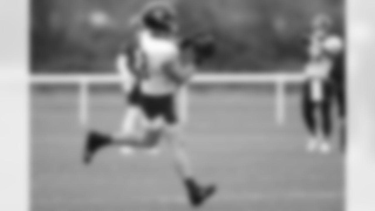 New Orleans Saints held practice in London on Friday, Sept. 30 ahead of their Sunday game against the Minnesota Vikings in Week 4 of the 2022 NFL season.