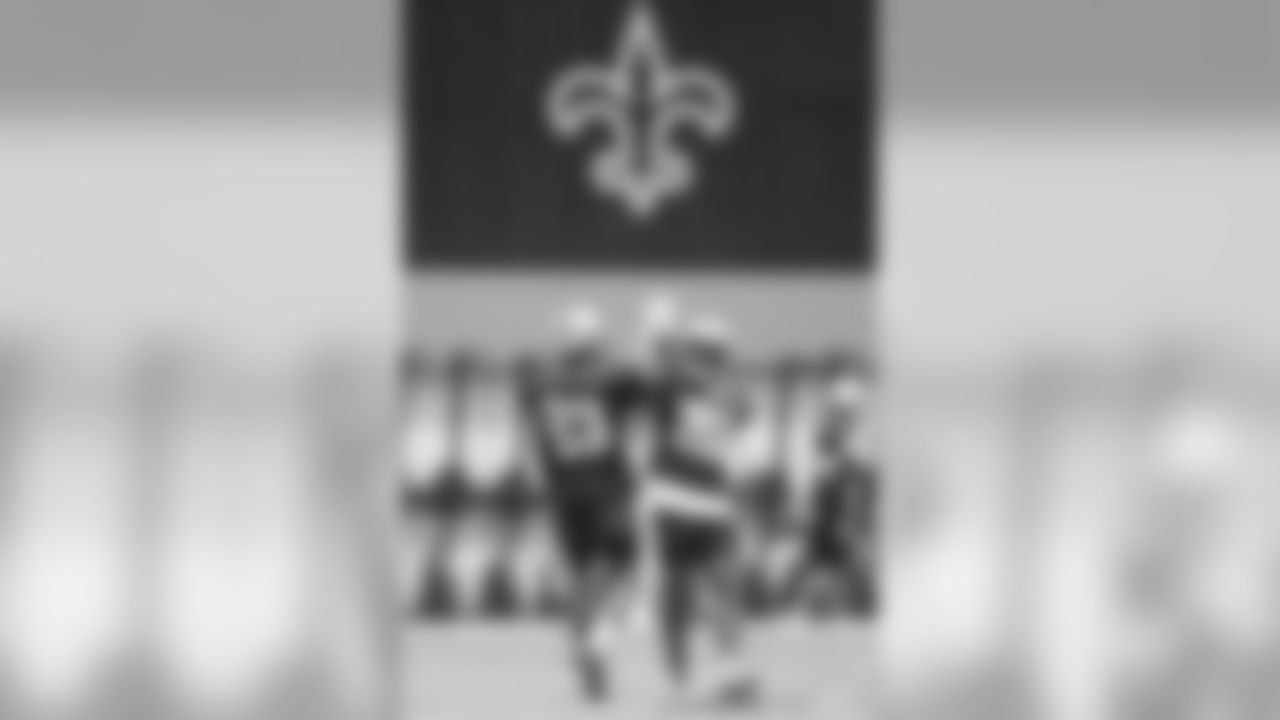 New Orleans Saints players continue their preparations for the 2020 NFL season during Training Camp practice on Wednesday, Aug. 19, 2020.