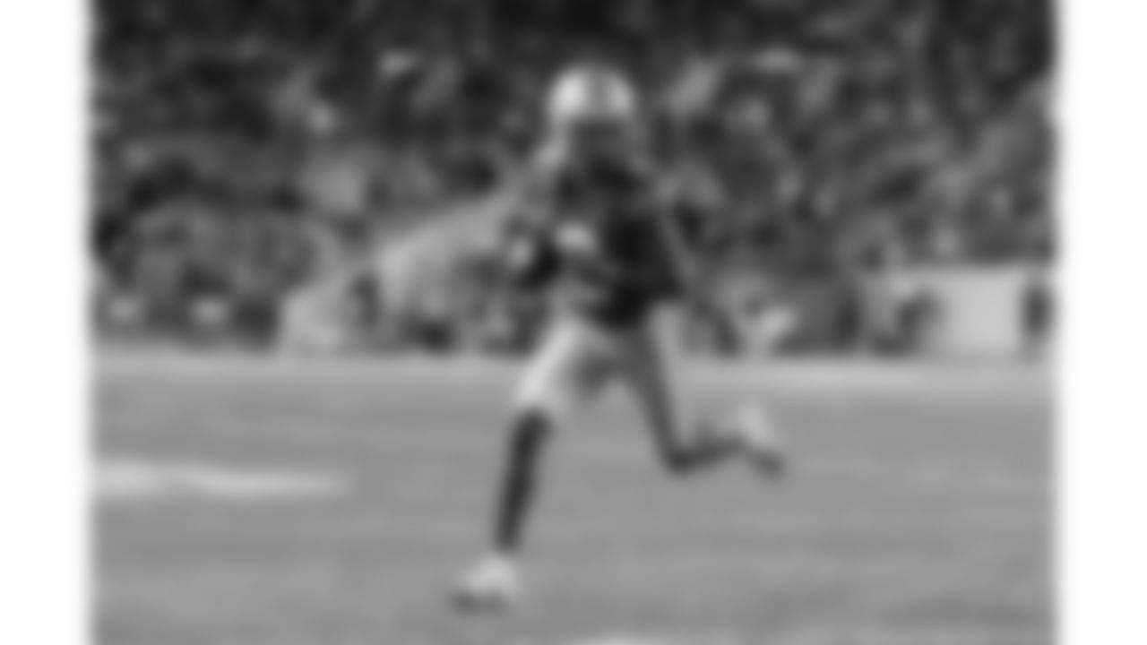 Check out photos of New Orleans Saints 2022 NFL Draft first round draft selection Chris Olave, wide receiver out of Ohio State who was selected with the 11th pick.