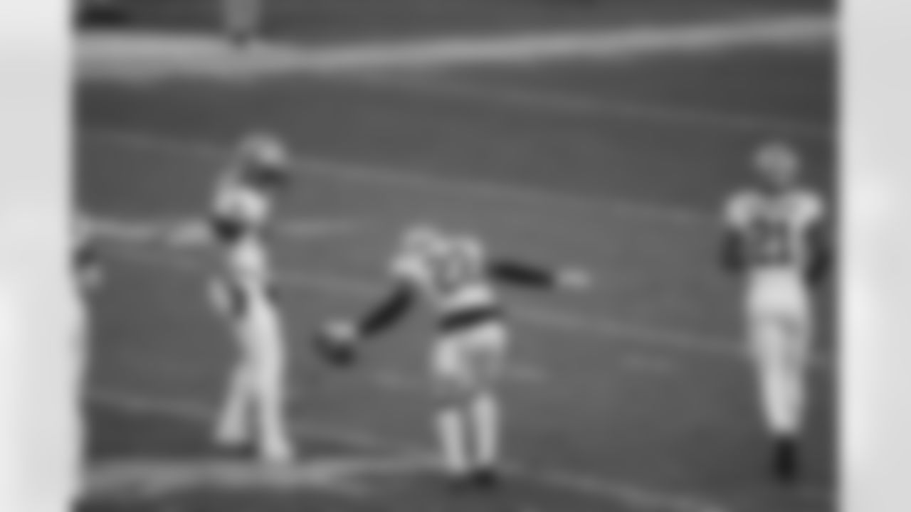 Game action photos from the New Orleans Saints vs. Denver Broncos matchup in Week 12 of the 2020 NFL season.