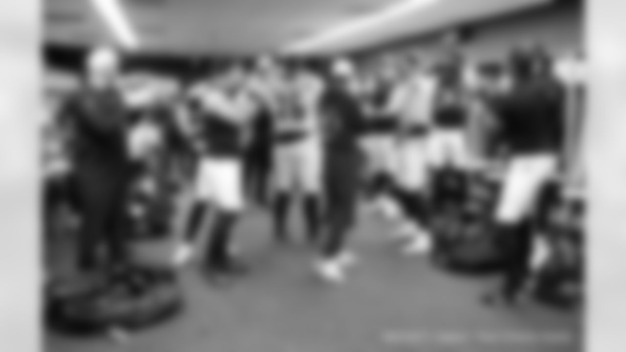 Head inside the New Orleans Saints locker room postgame after the Saints' win against the Philadelphia Eagles in Week 17 of the 2022 NFL season presented by Bud Light.