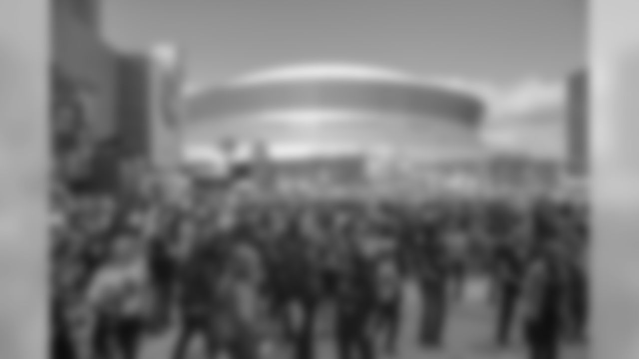 Check out photos courtesy of Ticketmaster as New Orleans Saints fans get ready for the Week 8 matchup against the Arizona Cardinals during our pregame party at Champions Square.