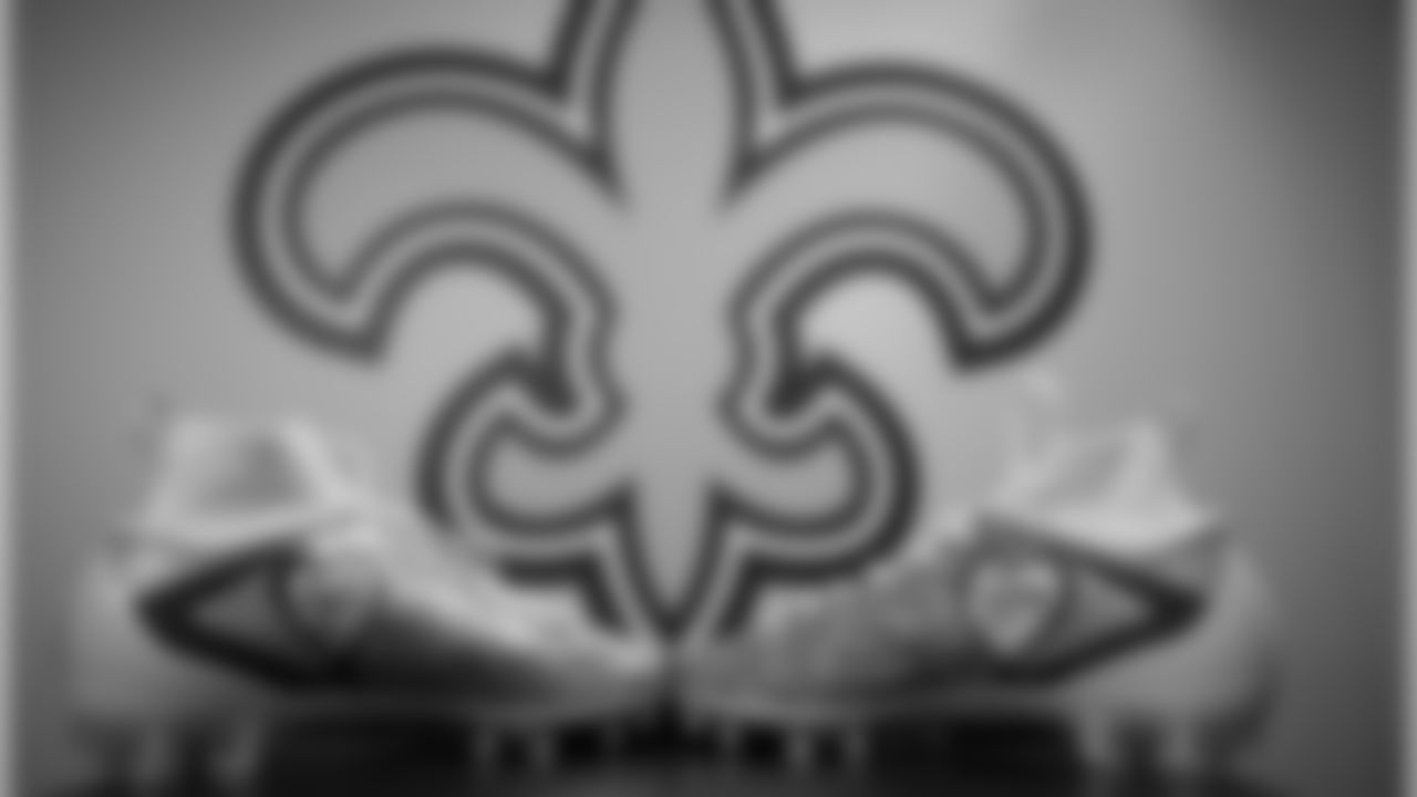 New Orleans Saints corner back Josh Robinson supports Sacred Selections during 2018 My Cause My Cleats.