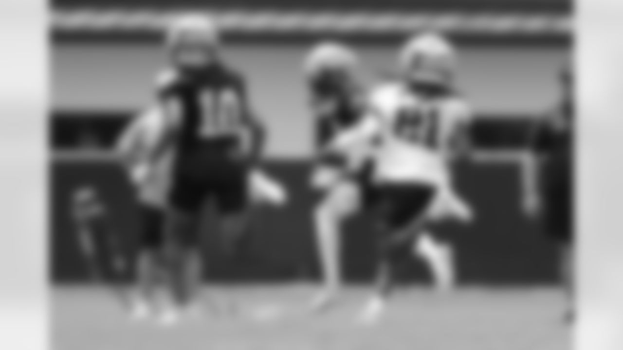 New Orleans players participate in Day 2 of 2023 Minicamp at the Ochsner Sports Performance Center on Wednesday, June 14, 2023.