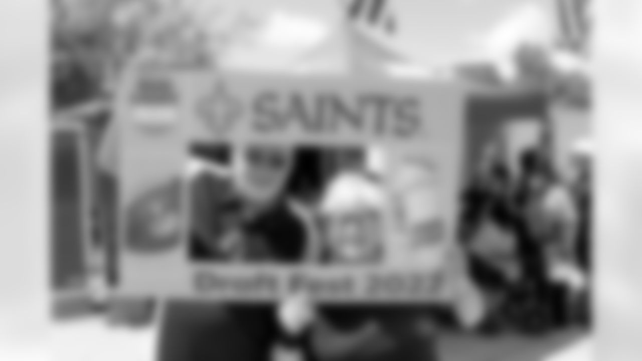 New Orleans Saints fans attended the team's annual Draft Boil at the Ochsner Sports Performance Center on Saturday, April 30 on Day 3 of the 2022 NFL Draft.