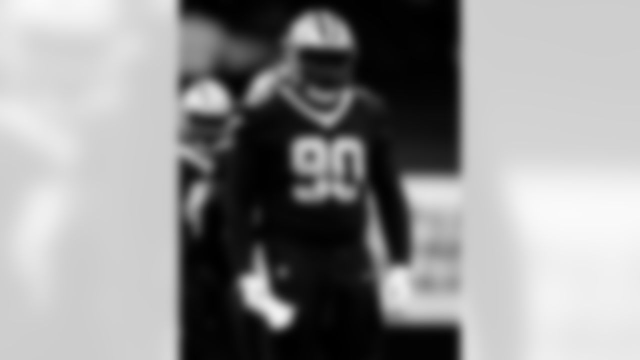 Check out photos of New Orleans Saints defensive tackles David Onyemata, Sheldon Rankins, and Malcom Brown in action during the 2020 NFL season.