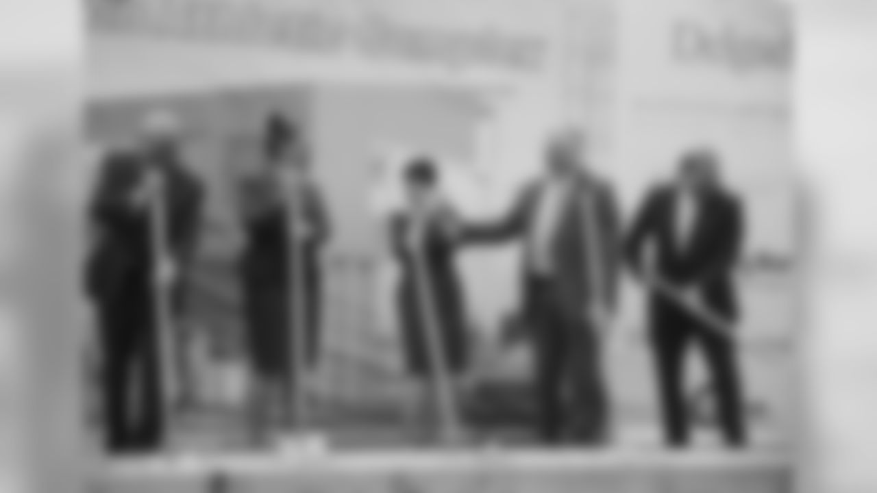 New Orleans Saints and Pelicans owner Gayle Benson attended the groundbreaking ceremony for The Gayle and Tom Benson Athletic Complex at Delgado Community College and was recognized as the campaign's first and major donor towards its construction on February 6, 2020.