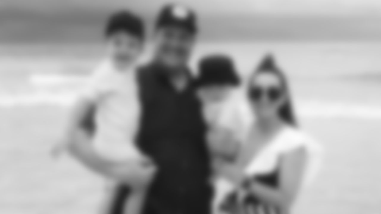 Zach Strief: Nothing better than spending time with these three. Even though things like travel and vacation look a little different right now, the fun of spending time with my wife and boys remains the same.