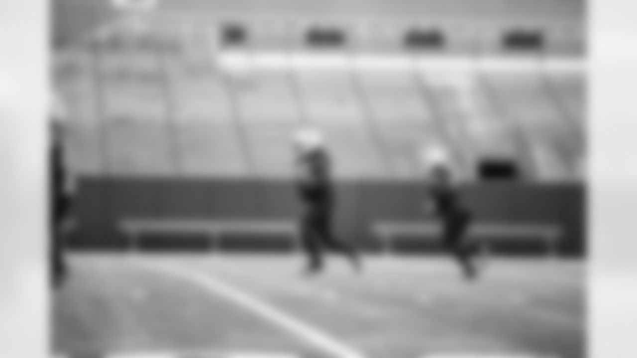 On February 18, 2022, Team Robinson and Team Gaither gathered for Day 4 of practice at Tom Benson Field at Yulman Stadium in preparations for the 2022 HBCU Legacy Bowl on Saturday, February 19.
