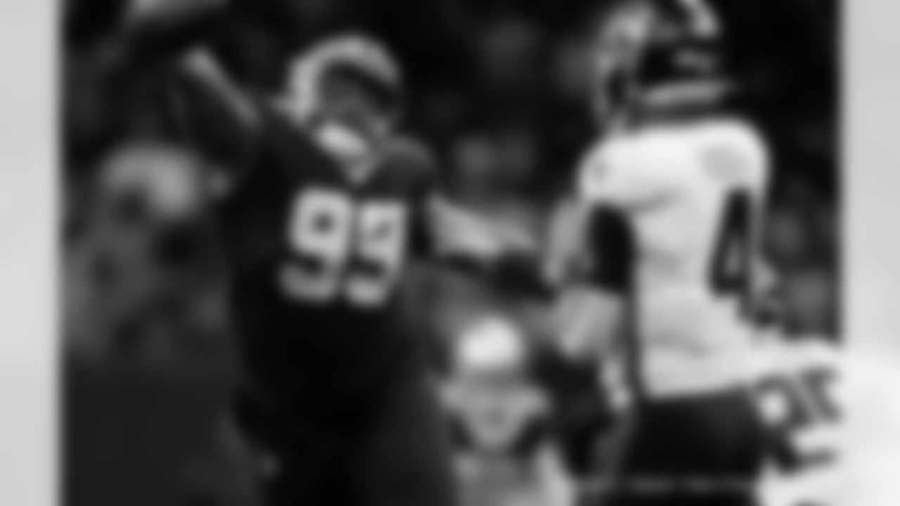 New Orleans Saints players in action during their 2022 Week 15 game against the Atlanta Falcons.
