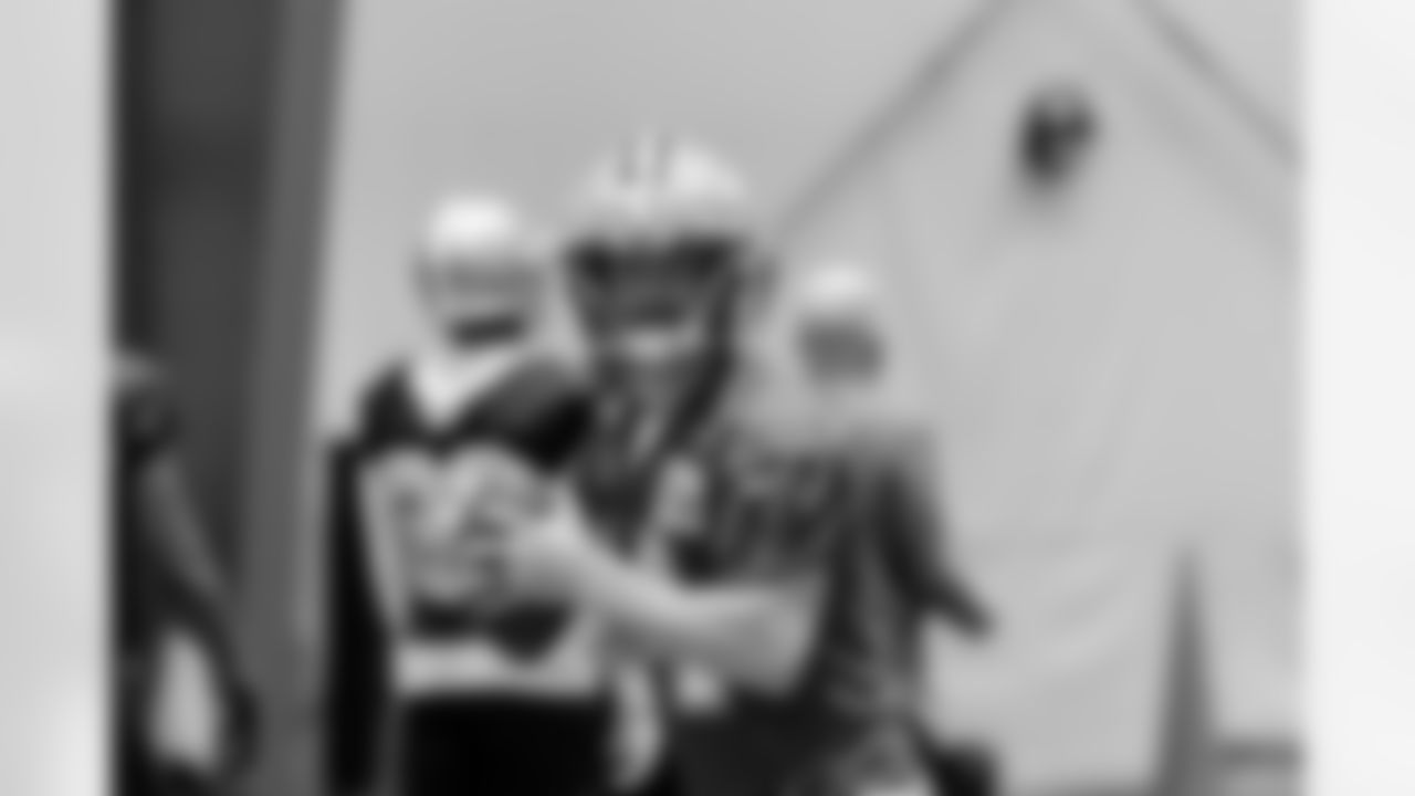New Orleans Saints quarterback Andy Dalton took the field for practice during 2022 Training Camp presented by Rouses Markets on Tuesday, August 9.