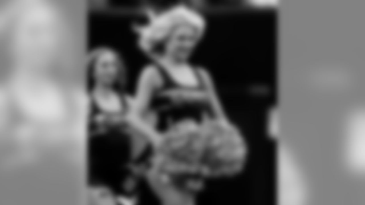 Check out photos of Saintsations member Abigale in action during 2019 Saints NFL season.