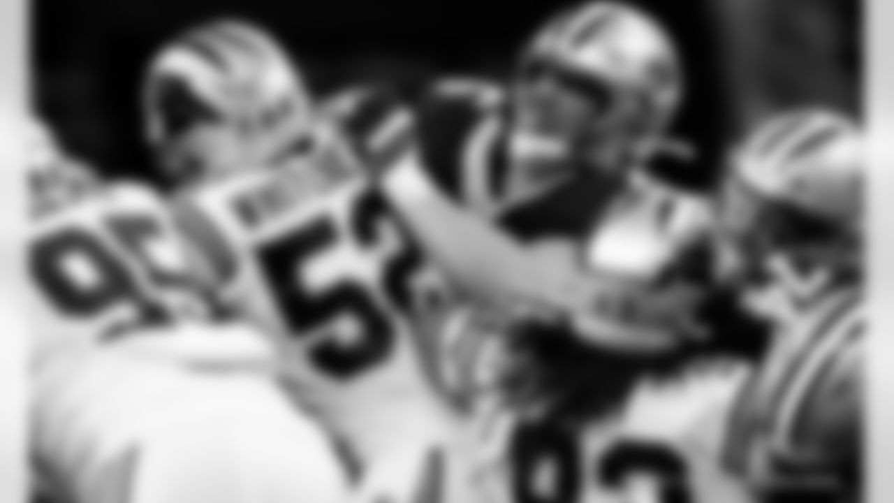 Game action photos from the New Orleans Saints vs. Carolina Panthers matchup in Week 7 of the 2020 NFL season.