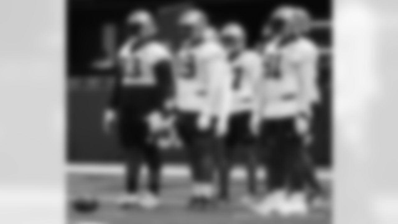 The New Orleans Saints took the field for open practice during 2022 Saints Training Camp presented by Rouses Markets on Sunday, August 21 at the Caesars Superdome.
