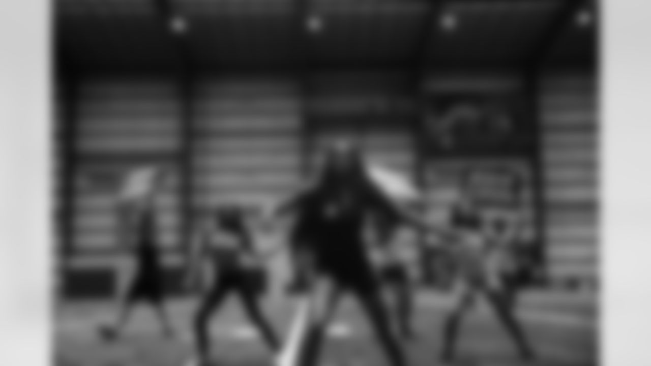 Multi-talented participants showed off their skills at Day 2 of the 2023 New Orleans Saints Cheer Krewe finalist training camp on Monday, April 17, 2023.