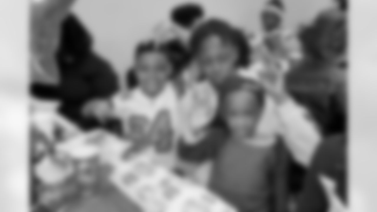 New Orleans Saints wide receiver Michael Thomas held a gift-giving event for dozens of kids from the Youth Group at the Holy Faith Temple Church in Treme on December 20, 2022.