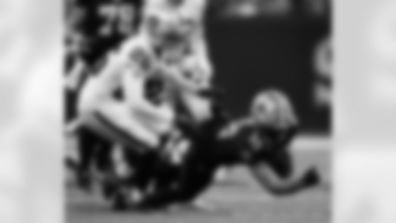 New Orleans Saints wide receiver Chris Olave in action during their 2022 Week 8 game against the Las Vegas Raiders.