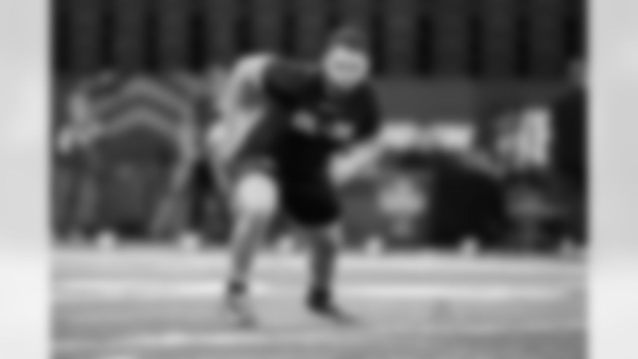Check out photos of New Orleans Saints 2023 NFL Draft fourth round selection Nick Saldiveri, offensive guard out of Old Dominion who was selected with the 103rd pick.