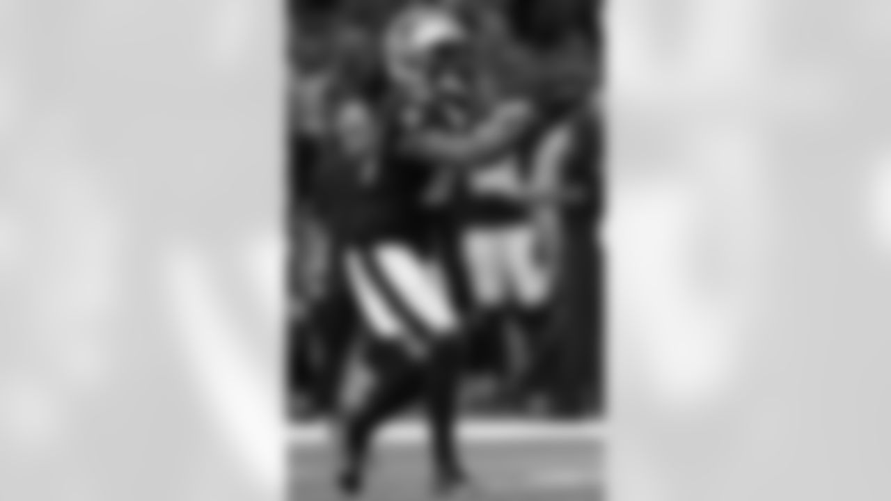 New Orleans Saints wide receiver Chris Olave (12) in action during their 2022 Preseason Week 3 game against the Los Angeles Chargers.